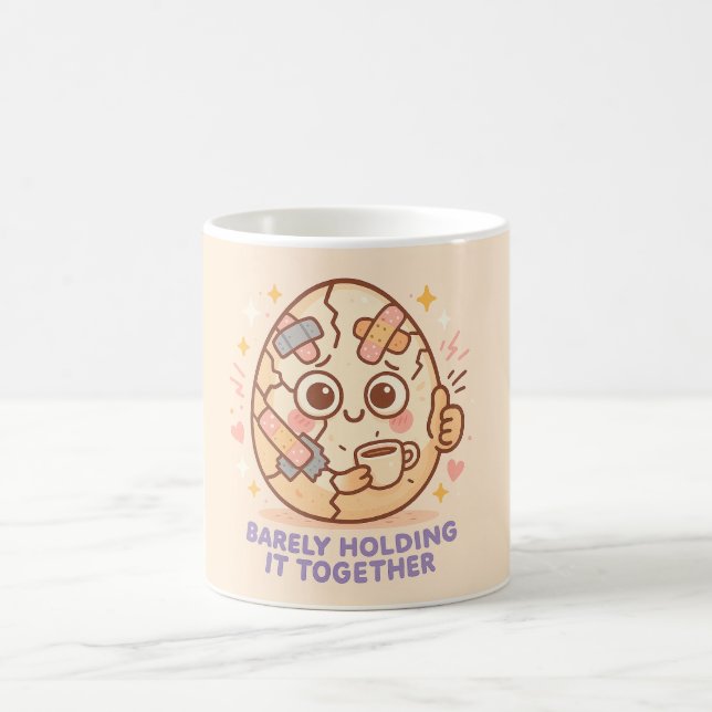 Taza De Café Mantenerse unido a duras penas (Centro)