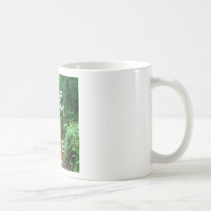 Taza De Café Mantenga la calma y siga subiendo