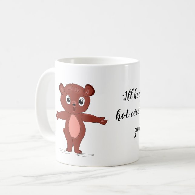 Taza De Café Mantenga su COCO seguro Bear Mug (Anverso izquierdo)