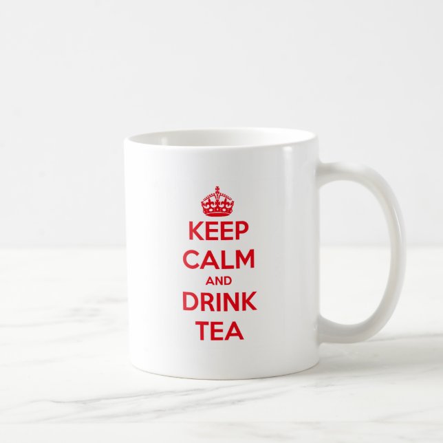 Taza De Café mantenga té tranquilo y de la bebida (Derecha)