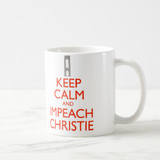 Taza De Café Mantenga tranquilo y acuse a Christie