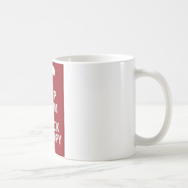TAZA DE CAFÉ MANTENGA TRANQUILO Y COMPRUEBE EL TOLDO (Derecha)
