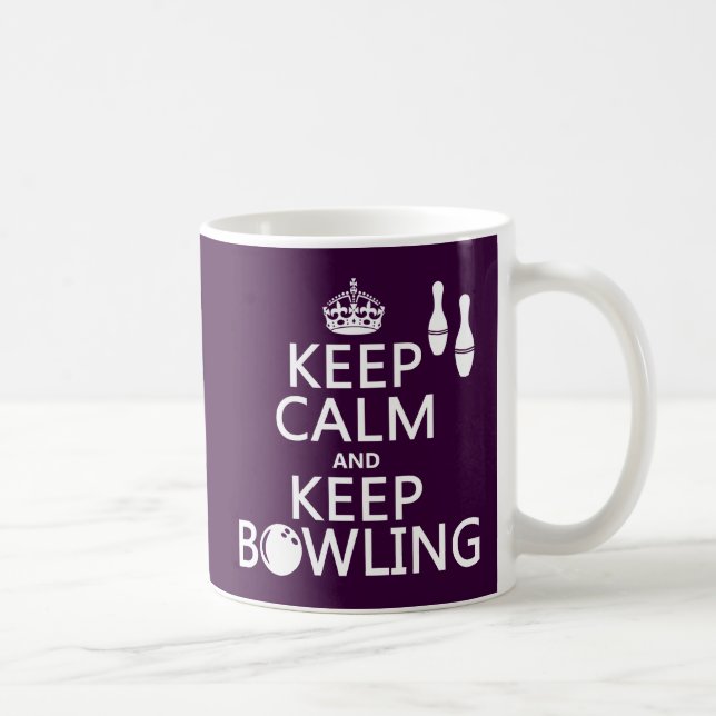 Taza De Café Mantenga tranquilo y guarde el rodar - todos los (Derecha)