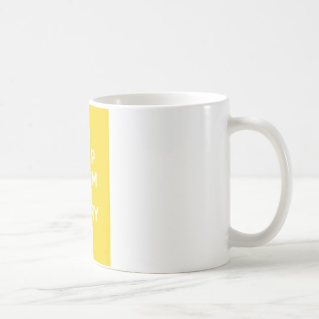 Taza De Café Mantenga tranquilo y lleve On_MUG_SUNSHINE (Derecha)