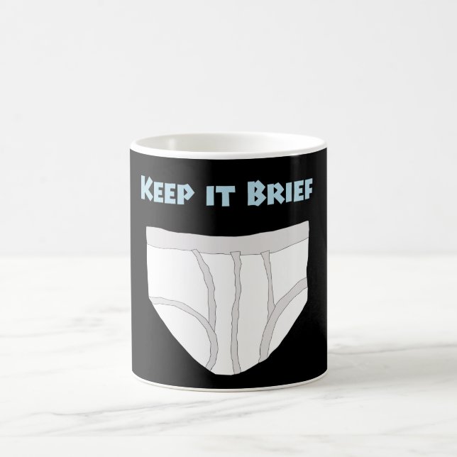 Taza De Café Manténgalo Breve (Centro)