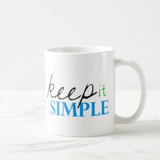 Taza De Café manténgalo simple