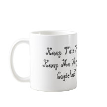 Taza de café - manténgame feliz