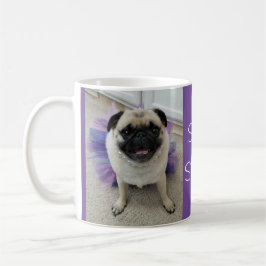 Taza De Café Mantengan la calma Maylene el Pug Mug