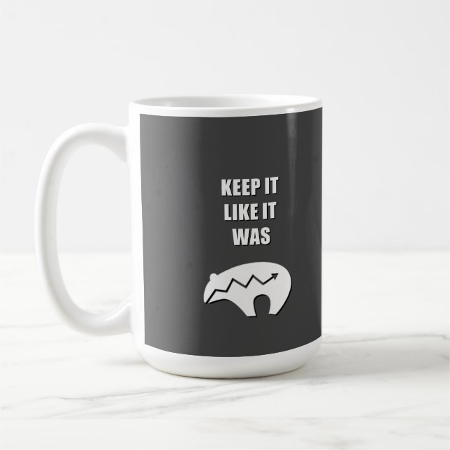 Taza De Café Manténganlo como si fueran 2 (Izquierda)