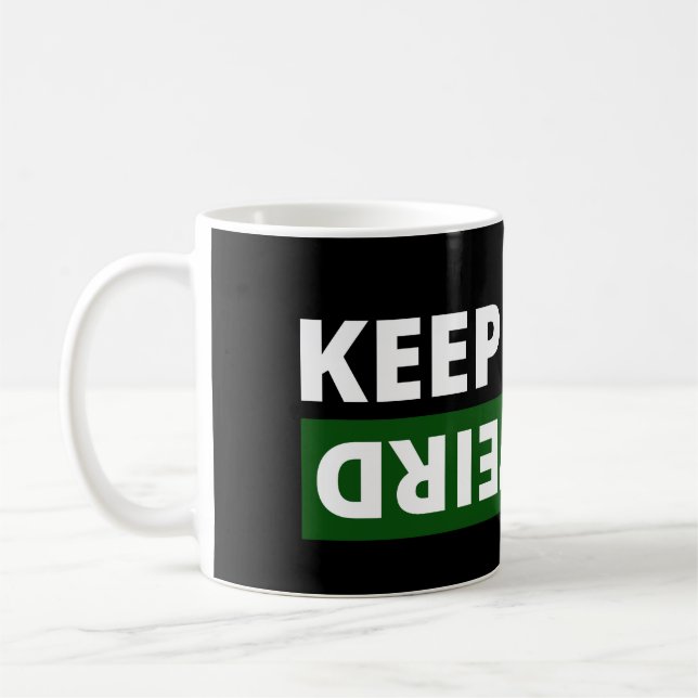 Taza De Café Manténganlo extraño (Izquierda)