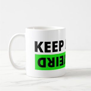Taza De Café Manténganlo extraño