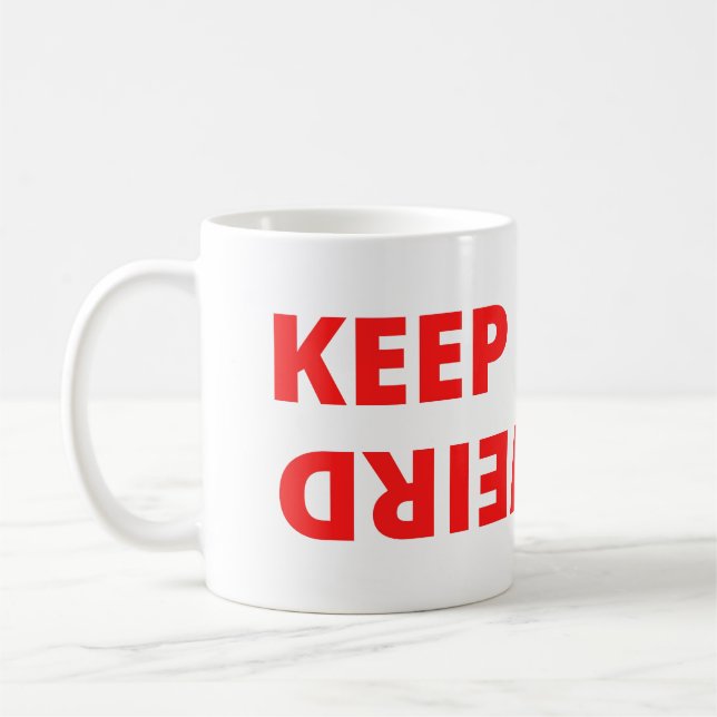 Taza De Café Manténganlo extraño (Izquierda)