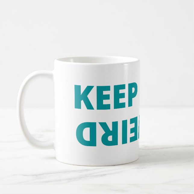 Taza De Café Manténganlo extraño (Izquierda)