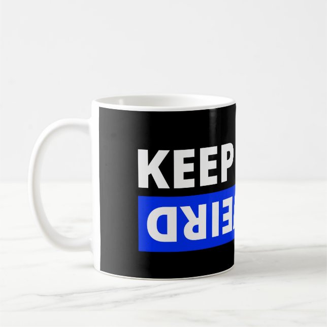 Taza De Café Manténganlo extraño (Izquierda)