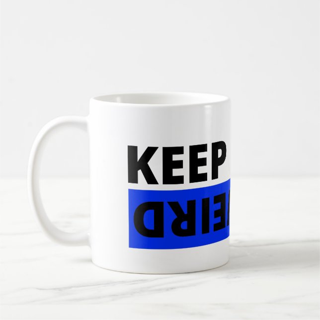 Taza De Café Manténganlo extraño (Izquierda)