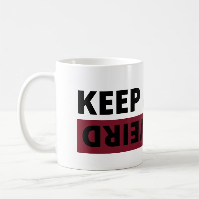 Taza De Café Manténganlo extraño (Izquierda)
