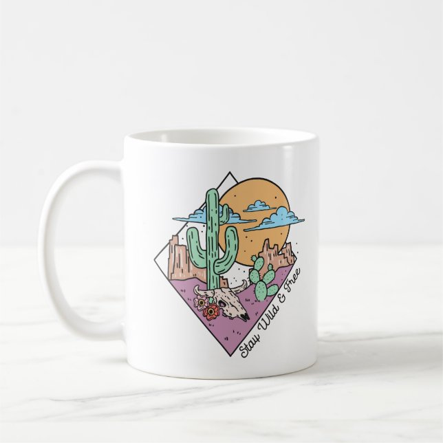 Taza De Café Manténganse Altos Y Libres (Izquierda)