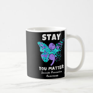Taza De Café Manténgase informado sobre la prevención del suici