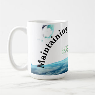 Taza De Café manteniendo el clima de la Tierra