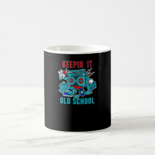 Taza De Café Manteniéndolo Old School