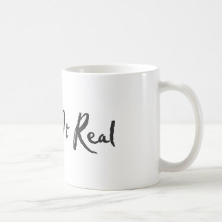 Taza De Café Manteniéndolo real