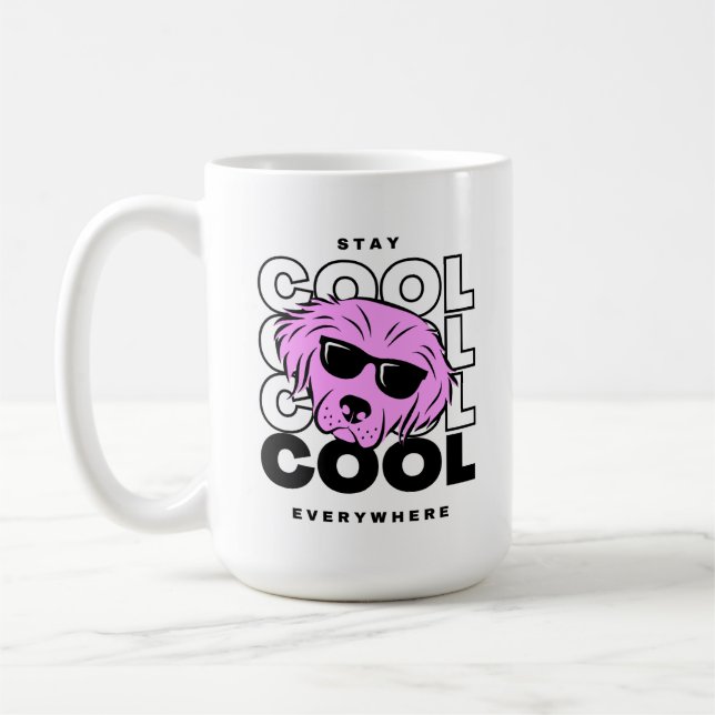 Taza De Café Mantente fresco Mug (Izquierda)