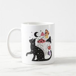 Taza De Café Mantente salvaje gato para niños de luna