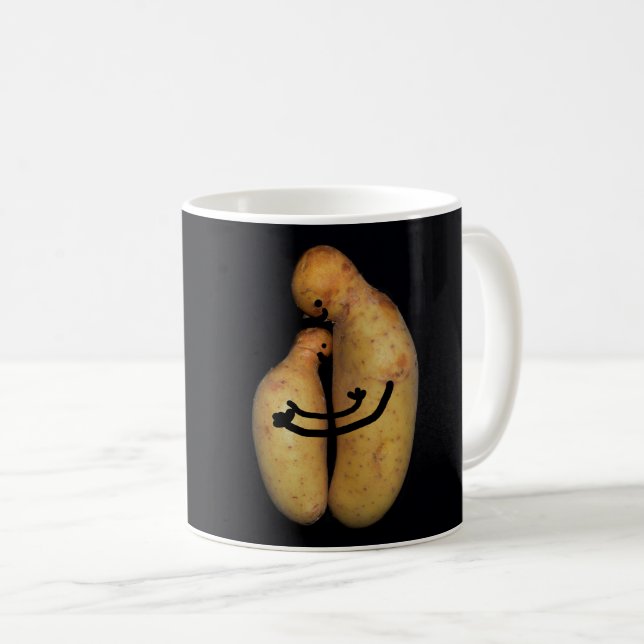 Taza De Café Mantente sano con amor (Anverso derecho)