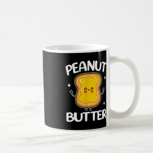 Taza De Café Mantequilla De cacahuete Y Pareja De Jelly Coincid