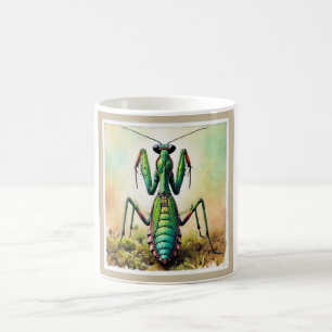 Taza De Café Mantis 290924IREF245 - Watercolor