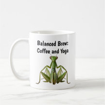 Mantis de oración verde Yoga personalizado
