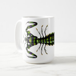 Taza De Café Mantis Shrimp - Diseño de época