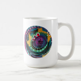 Taza De Café Mantra Mug con libertad de portal