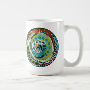 Taza De Café Mantra mug con portal de oración - Presencia