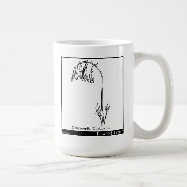 Taza De Café Manypeeplia Upsidownia. (Derecha)