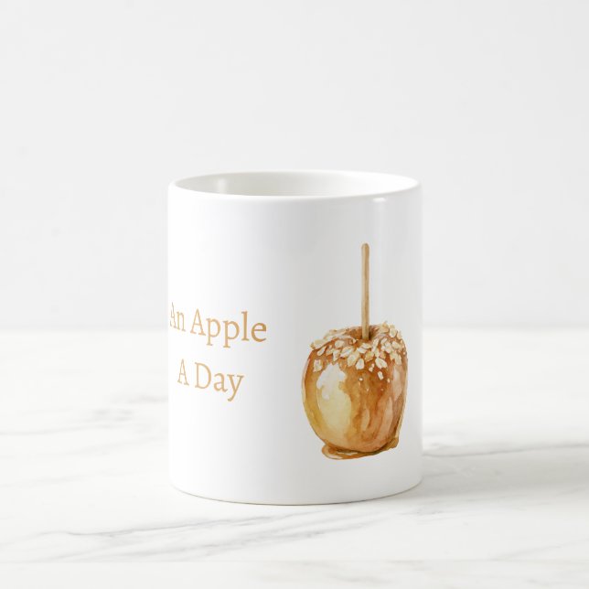 Taza De Café Manzana de Caramelo (Centro)