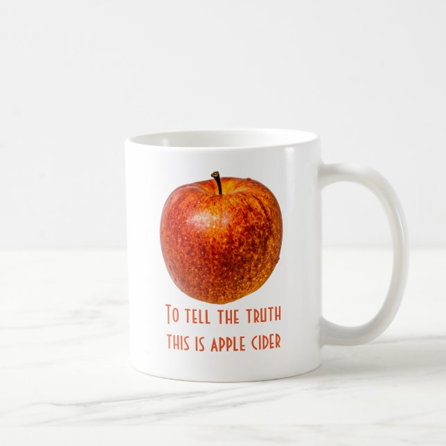 Taza De Café manzana roja (Derecha)