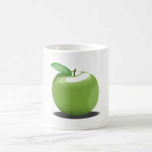 Taza De Café Manzana Verde