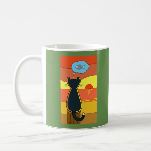 Taza De Café Manzana y Tarta (Izquierda)