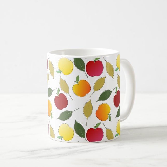 Taza De Café Manzanas (Anverso derecho)