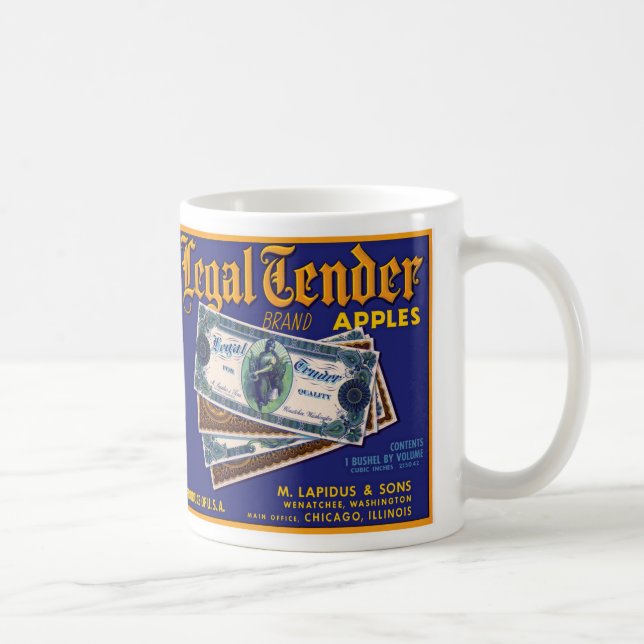 Taza De Café Manzanas legales (Derecha)