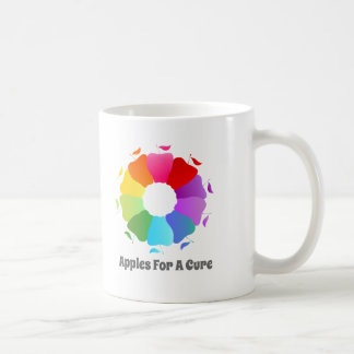 Taza De Café Manzanas para una curación - círculo de la