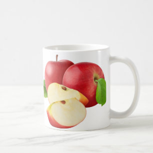 Taza De Café manzanas rojas