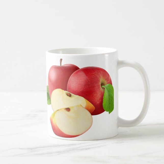 Taza De Café manzanas rojas (Derecha)