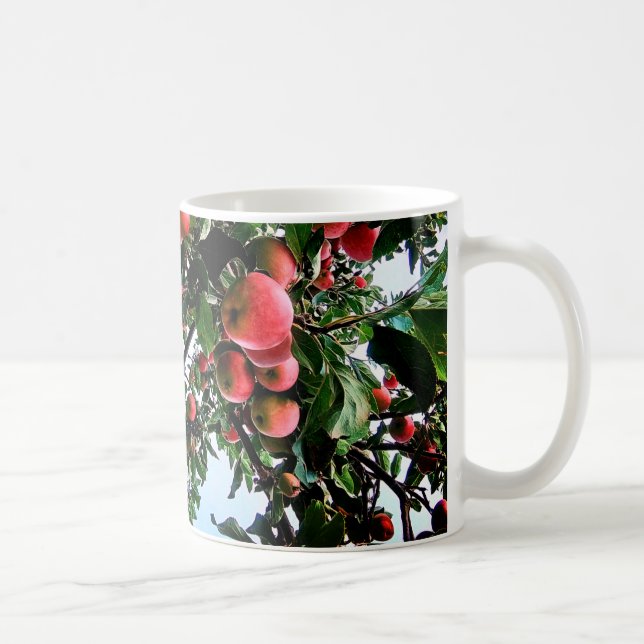 Taza De Café manzanas rojas (Derecha)