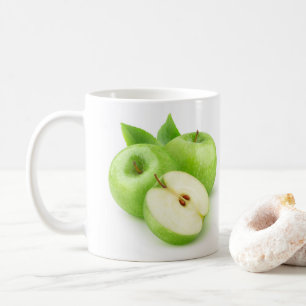 Taza De Café manzanas verdes