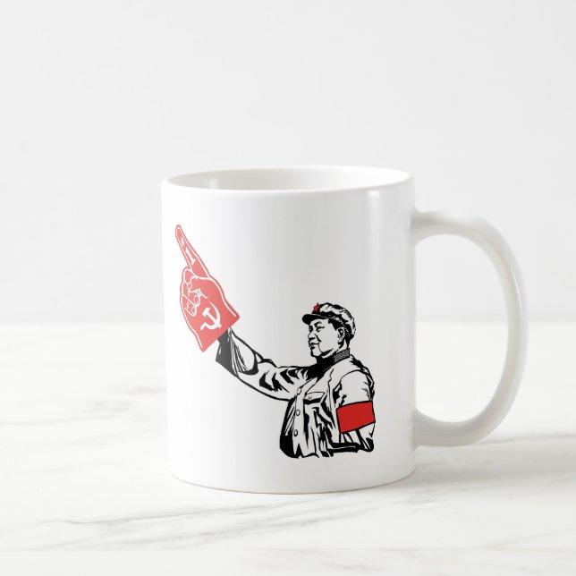Taza De Café Mao - el comunismo es #1 (Derecha)
