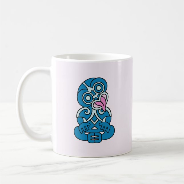 Taza De Café Maori Hei Tiki (Izquierda)