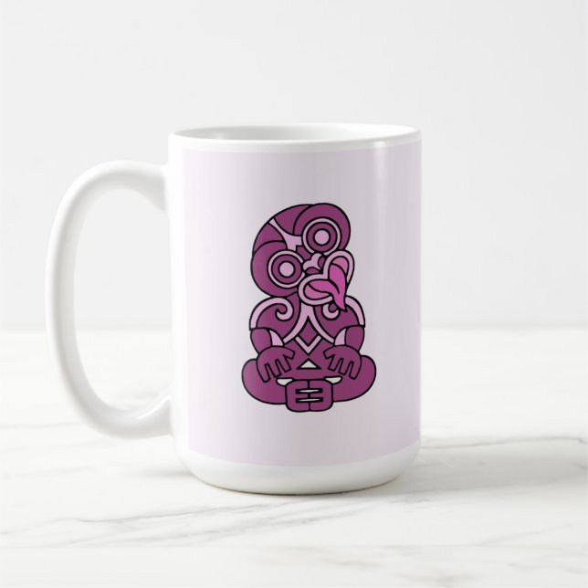 Taza De Café Maori Hei Tiki (Izquierda)