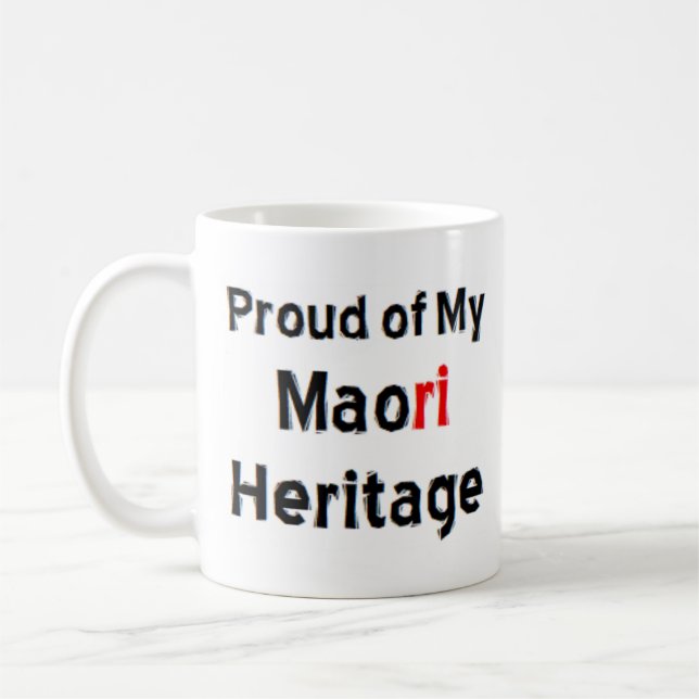 Taza De Café maori heritage coffee mug (Izquierda)